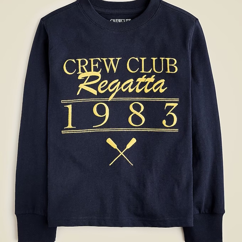 NEW Kids Crewcuts Long Sleeve Shirt Medium